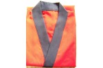 Chef Jacket - Red w/navy border